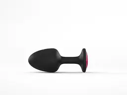 Анальна пробка з кристалом Dorcel Geisha Plug Ruby M 8 см (рожевий) - мініатюра 5