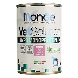 Вологий корм для собак Monge VetSolution Wet Hypo Monoprotein зі свининою 400 г - мініатюра 2