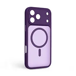 Чехол для Apple iPhone 17 Pro Max, Lush MagCase, фиолетовый, противоударная панель-накладка из TPU и PC, полупрозрачный чехол с MagSafe (с магнитом), с защитой камеры, поддержка беспроводной зарядки, защита всего корпуса, ArmorStandart (ARM87499) - мініатюра 2