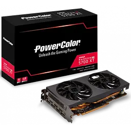 Відеокарта AMD Radeon RX 5700 XT 8GB PowerColor (AXRX 5700XT 8GBD6-3DH) Б/В - мініатюра 2