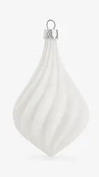 Ялинкова іграшка міраж M013-1 Білий shop (2000999346958) - мініатюра 1