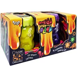 В'язка маса Danko Toys Mega Stretch Slime SLM-11-01U 2 банки Вид 1 