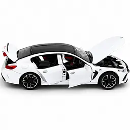 Колекційна металева модель автомобіля АвтоЕксперт BMW M8 Manhart MH8 800 з інерцією, світлом та звуком 1:24 - мініатюра 4