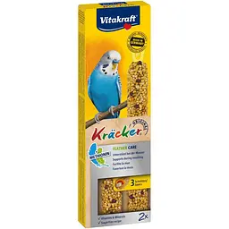 Ласощі Vitakraft для декоративних папуг Вітакрафт крекер у період линьки 2шт/упак арт.21224