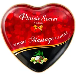 Масажна свічка Plaisir Secret екзотичні фрукти, 35 мл - мініатюра 2