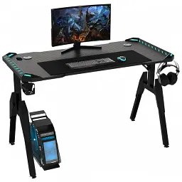 Комп'ютерний стіл GT Racer (T-1444 (140x60x73) Black) - мініатюра 5
