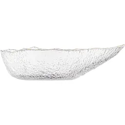 Салатник Ardesto Leaf 21.5см прозорий (AR5009) - мініатюра 2