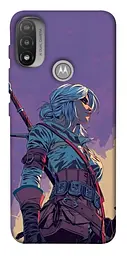 TPU чохол Demsky The witcher ciri для Motorola Moto E20