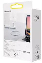 Кабель Baseus Superior Series Fast Charging Cable Type-C to Type-C 100W 1m CATYS-B02 White - мініатюра 3
