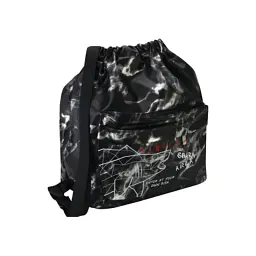 Сумка для взуття Cool For School Чорна з кишенею (CF87314)