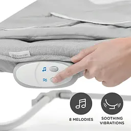 Шезлонг-гойдалка Kinderkraft Felio 2 Stone Grey (KBFELI20GRY0000) - мініатюра 7
