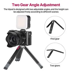 Штатив Ulanzi MT-22 Metal Mini Tripod (MT-22 2315) Чорний - мініатюра 3