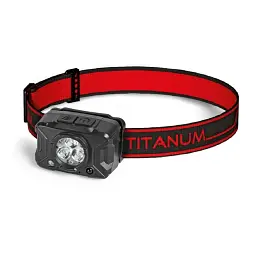 Ліхтар налобний Titanum H09, чорний, 170 Лм, аккумулятор (400 mAh Li-ion), Type-C, IPX3 (TLF-H09)