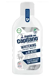 Ополіскувач для ротової порожнини Pasta Del Capitano Whitening для відбілювання зубів 400 мл