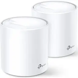 Маршрутизатор TP-Link DECO X20 2PK AX1800 1xGE LAN 1xGE WAN MU-MIMO OFDMA MESH