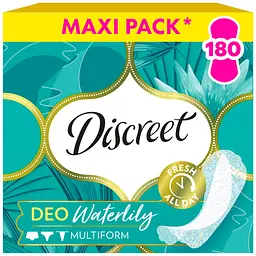 Прокладки Discreet Deo Waterlily Multiform щоденні 180 шт. - мініатюра 2