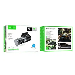 Відеореєстратор HOCO DV13 Screenless hidden driving recorder Iron сірий - мініатюра 2
