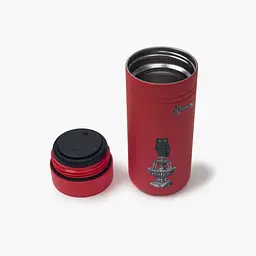 Термос MBM Home 350 мл красный с принтом (KP-159 RED/PRINT) - миниатюра 3