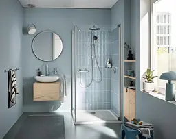 Душева система Grohe Flex Quickfix Vitalio Start з перемикачем настінного монтажу 250 26989001, Хром - мініатюра 8