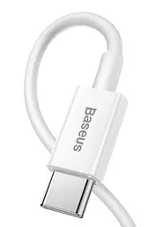 Кабель Baseus Superior Series Fast Charging Cable Type-C to Lightning PD 20W 0.25m CATLYS-02 White - мініатюра 4