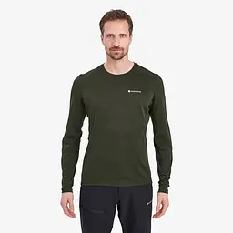 Кофта Montane Dart Long Sleeve T-Shirt Oak Green XL (1004-MDRLSOAKX15) - мініатюра 2