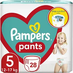 Підгузки трусики Pampers Pants 5 (12-17 кг), 28 шт. - мініатюра 3