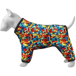 Вітровка для собак Waudog Clothes Блоки S32
