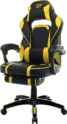 Геймерське крісло GT Racer чорне з жовтим (X-2749-1 Black/Yellow) - мініатюра 3
