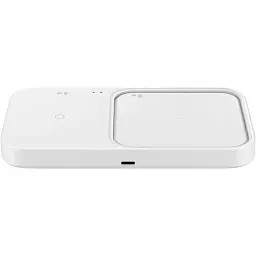 БЗП Samsung 15W Wireless Charger Duo w/o TA (EP-P5400BWEGEU) White UA - мініатюра 2