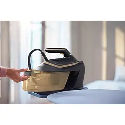 Праска-парогенератор Philips PerfectCare 6000 Series 2400 Вт синьо-золотий (PSG6066/20) - мініатюра 16