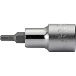 Головка торцева Wurth 1/2" з насадкою HEX SW4x60 Zebra (0715137040)