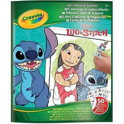 Розмальовка Crayola Lilo & Stitch 32 сторінки та 4 сторінки наліпок - мініатюра 2