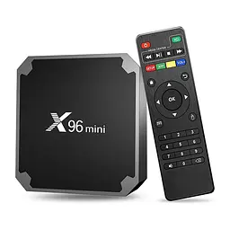 Смарт ТВ приставка X96 mini W2 2/16 Гб Smart TV Box Android 11 - мініатюра 1