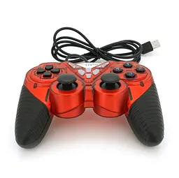 Геймпад джойстик Microkingdom 8600 DoubleShock USB Red - мініатюра 1