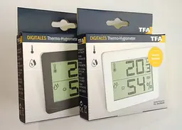 Термогігрометр з рівнем комфорту цифровий TFA 30502701 - мініатюра 2