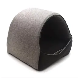 Будка для котів та собак Zoo-hunt Герос №1 36х32х32 см бежевий+коричневий