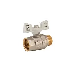 Кран кульовий Koer 3/4" ГШМ (KR.218.W) білий KR0183 - мініатюра 3