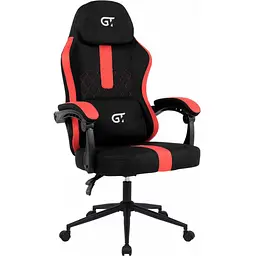 Геймерське крісло GT Racer X-2326 Fabric Black/Red [147937] - мініатюра 2