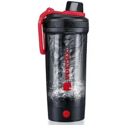 Шейкер спортивний електричний VOLTRX Gallium 600 мл Tritan Red (Gallium_Red)