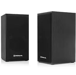 Колонки 2.0 S-202 Black, 2 x 3 Вт, USB, mini-jack 3.5 мм REAL-EL teh0029060 - мініатюра 4
