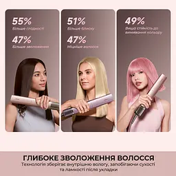 Фен-випрямляч Dreame Aero Straight Pro Rosy Purple (AMS02A-RP) - мініатюра 7