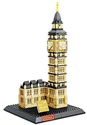 Конструктор Архітектура Wange 3D  Біг-Бен Elizabeth Tower 4211 для дітей та дорослих  892 деталі