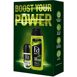 Набір Boost Your Power: Гель для душу Fa Men Sport Energy Boost 250 мл + Роликовий антиперспірант Fa Men Sport Energy Boost 50 мл​ - мініатюра 4