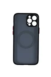 Магнітний чохол XON PhoneCase Magnetic для iPhone 12 Pro Max (PCMB1112400B 9625) Чорний - мініатюра 3