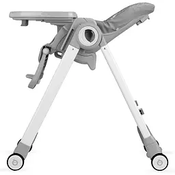 Стільчик для годування MoMi LUXURIA Light Grey - мініатюра 7