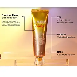 Крем для тіла Fragrance Cream - Glamour Fantasy Kiss by Rosemine 140 мл - мініатюра 2