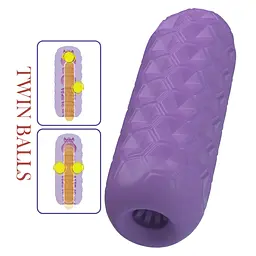 Мастурбатор Pretty Love Venus-X Twin Balls фіолетовий - мініатюра 2
