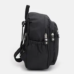 Жіночий рюкзак Monsen C1KP9282bl-black 27х21х10 см Чорний - мініатюра 3
