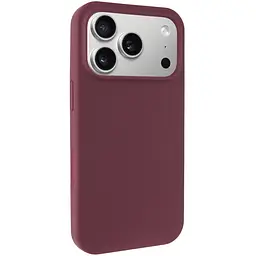Чохол Silk Full Protective (AA) NO LOGO для Apple iPhone 17 Pro Max / 18 Pro Max (6.9") Бордовий / Plum