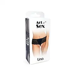 Сексуальні трусики Art of Sex - Lina з перлами, розмір L-2XL Art of Sex SO6784 94892 - мініатюра 3